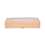 Pudełko z okienkiem fasonowe 22x9x3cm