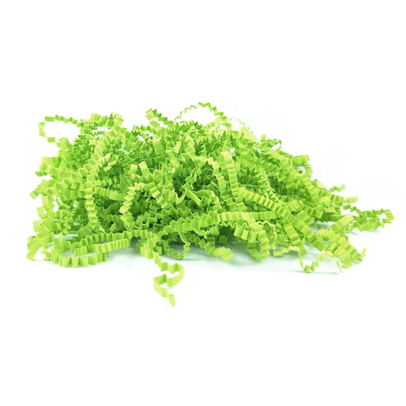 Wypełniacz papierowy dekoracyjny ZIELONY 1 kg - ozdobne Wiórki papierowe