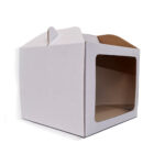 Pudełko na tort z okienkiem 30x30x25