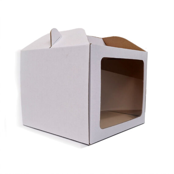 Pudełko na tort z okienkiem 30x30x25