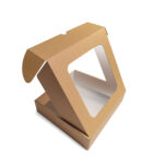 Pudełko z okienkiem fasonowe 20x20x10 cm